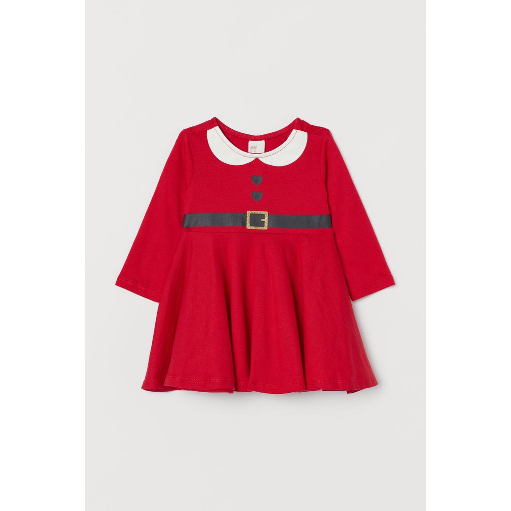 Váy đỏ noel santa HM H&amp;M sz 6-4y_hàng chính hãng