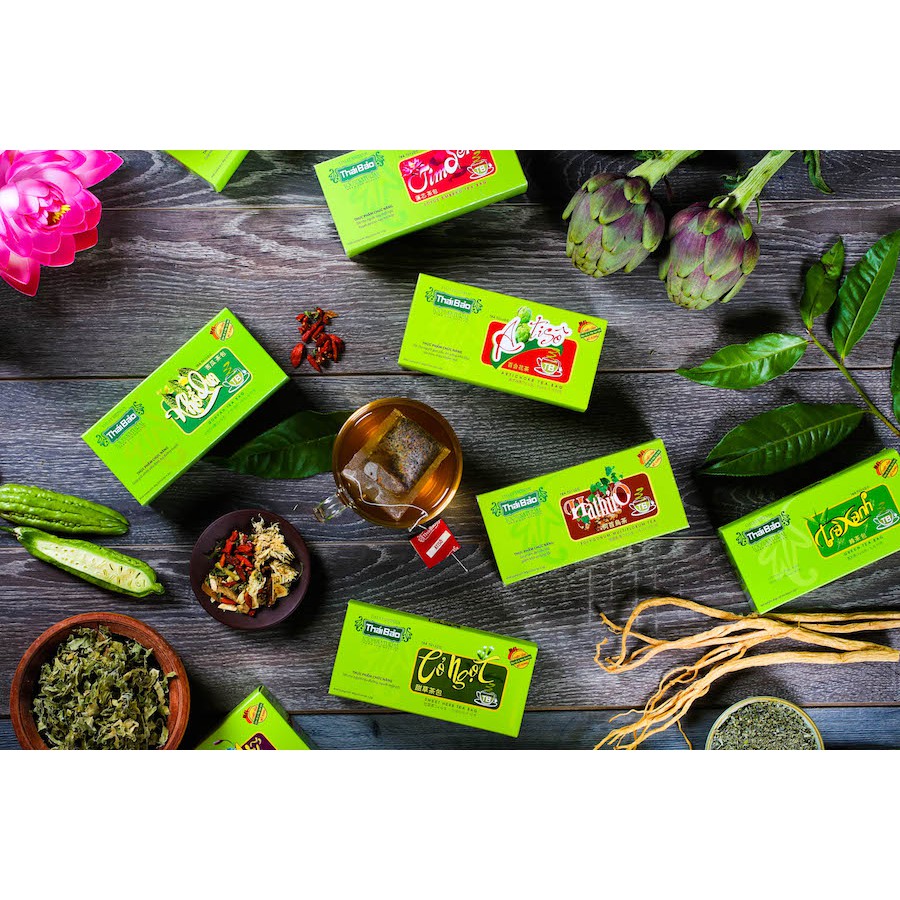 Trà tim sen túi lọc, (20 túi/ hộp), Thái Bảo, Đà Lạt | BigBuy360 - bigbuy360.vn