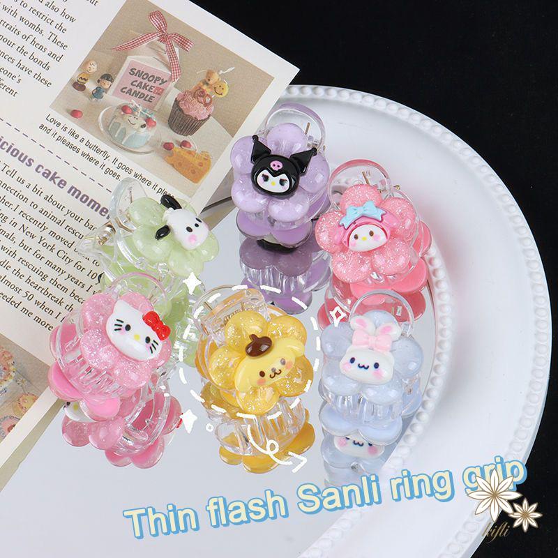 【kifli】SANRIO Kẹp Tóc Nhỏ Nhắn Hoạ Tiết Hoạt Hình Kulomi Nhật Bản Dễ Thương Xinh Xắn