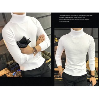 [ Rẻ vô địch ] Áo len cổ lọ nam