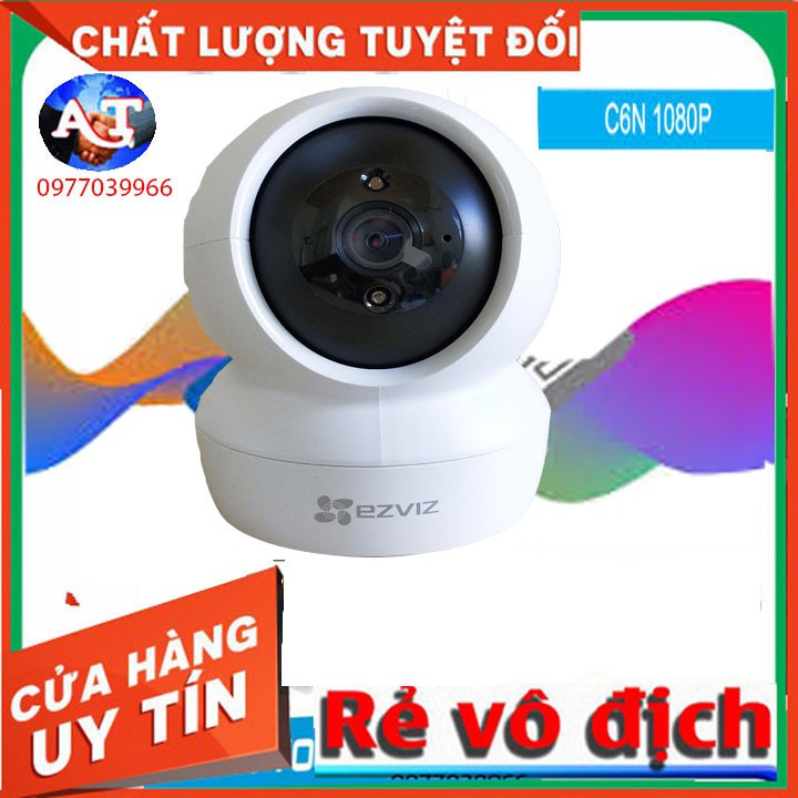 [kèm thẻ 32gb 64gb] CAMERA WIFI EZVIZ 1080P C6N camera ezviz c6n chính hãng