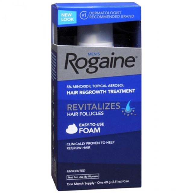 Thuốc Mọc Tóc Minoxidil 5% Men's Rogaine Dạng Bọt