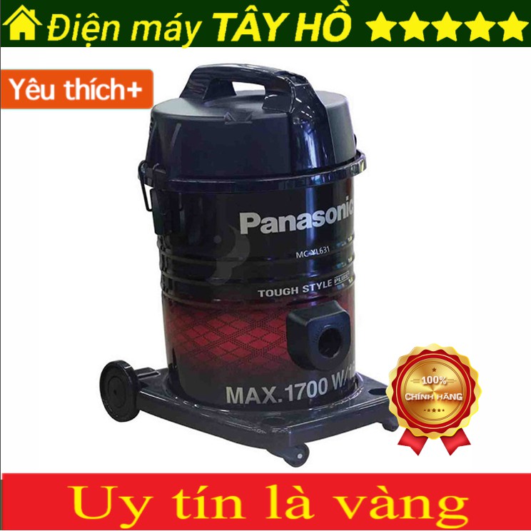[GIAN HÀNG UY TÍN] [HÀNG CHÍNH HÃNG] MÁY HÚT BỤI PANASONIC MC-YL631RN46