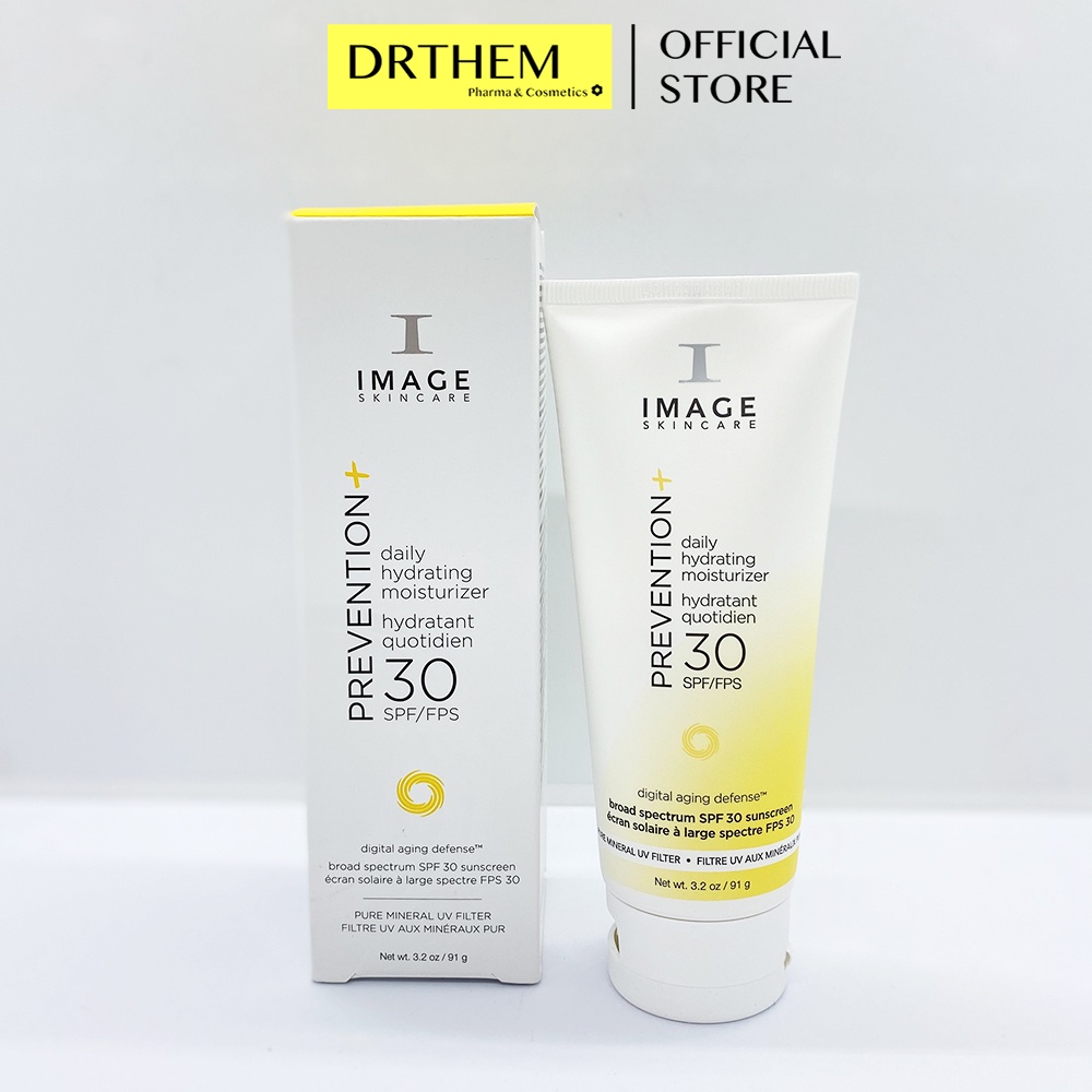 Kem Chống Nắng Image Prevention Daily Hydrating Moisturizer SPF30 - 91g, Dành Cho Da Khô- Dr Thêm