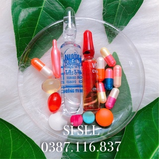 Combo 3 set vitamin cấy trắng + 100v cấy trắng