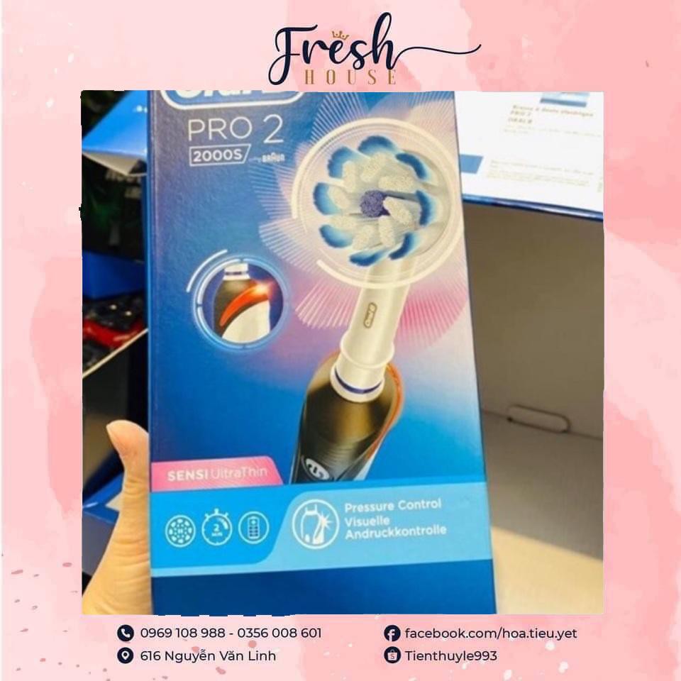 Bàn chải Oral B Pro 2 2000S