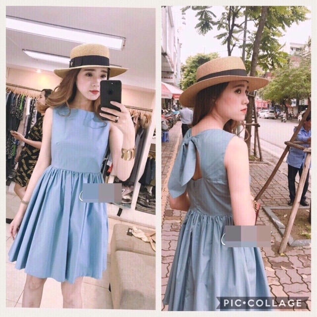 HM1 - Váy nơ sau Topshop