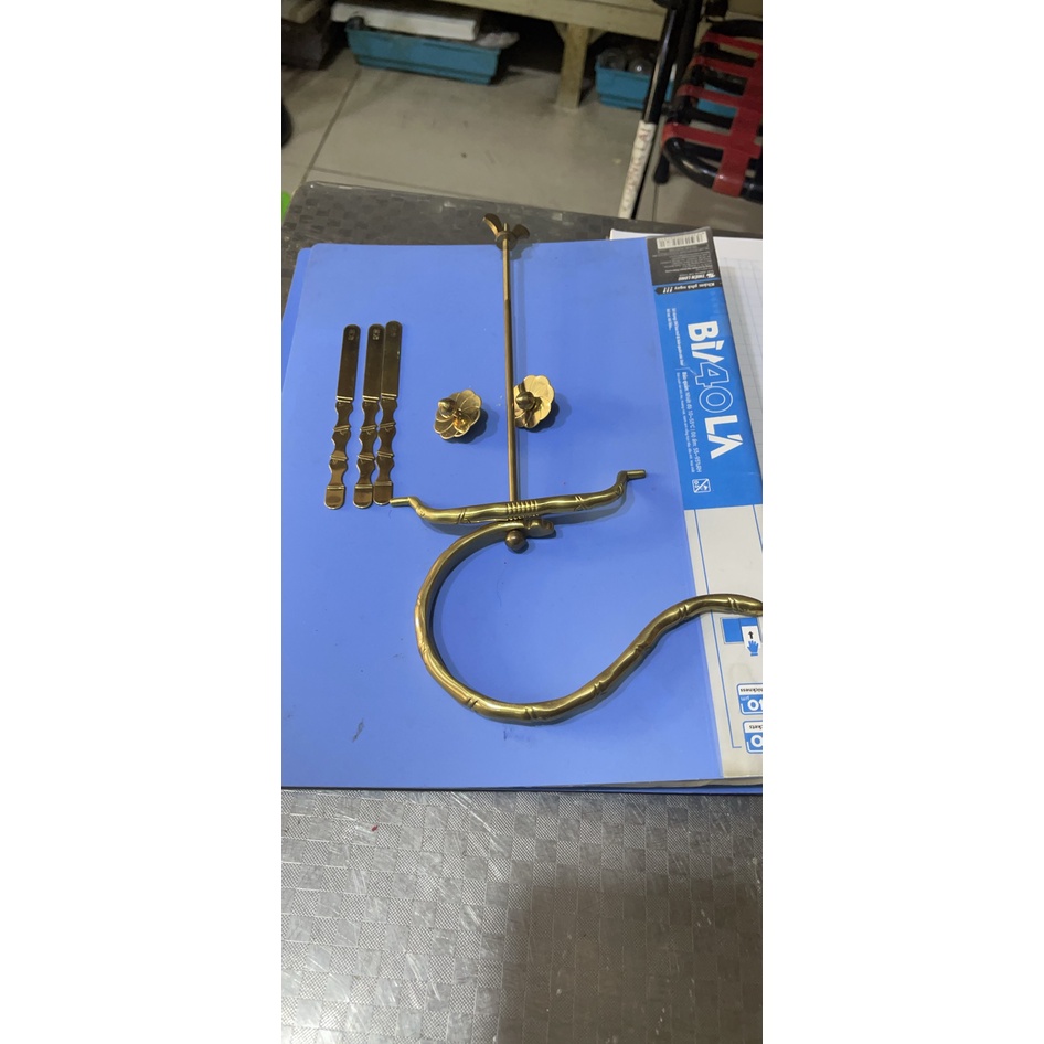 Móc đồng thau, đồng đỏ hàng china mới chưa sử dụng