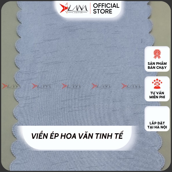 Rèm vải cản nắng 70% giá rẻ chất xịn màu nhã nhặn đã may sẵn lỗ tròn phù hợp cửa sổ cửa đi cửa chính