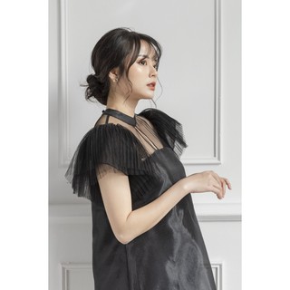 Váy Swan Dress đen