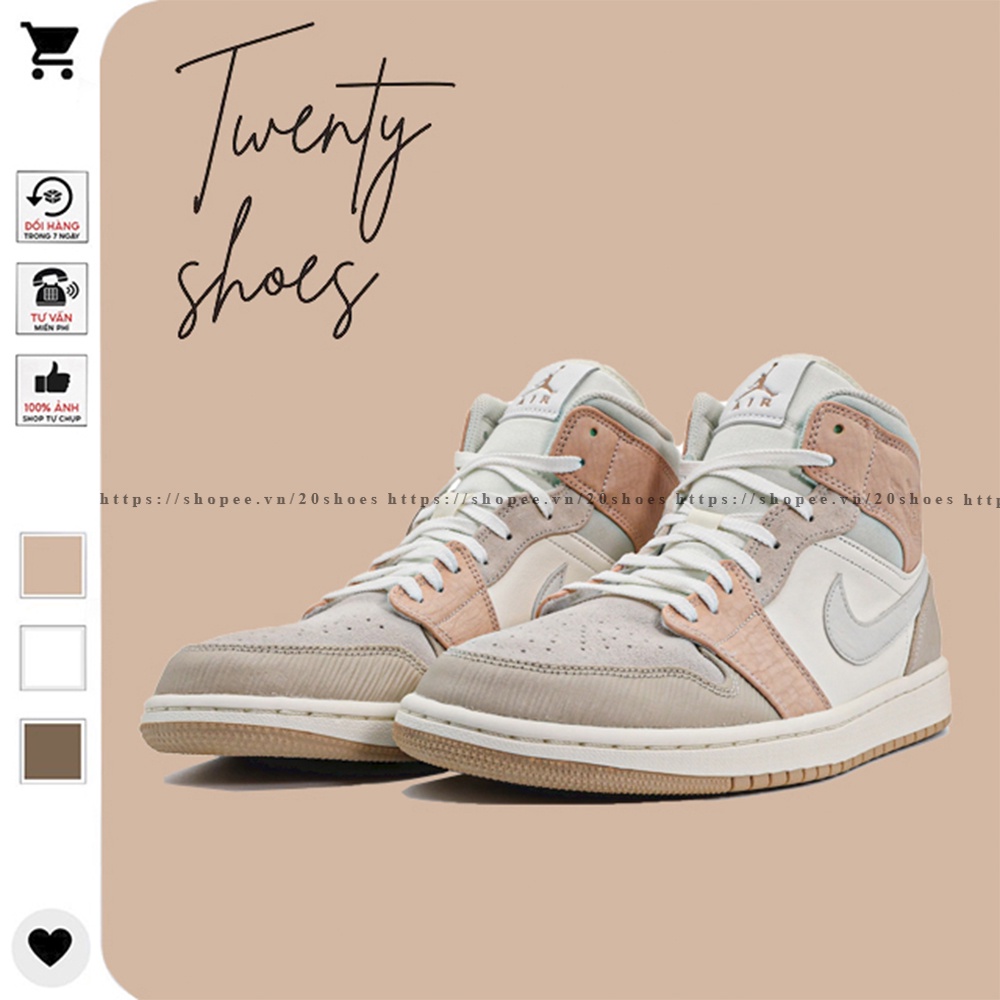 Giày Thể Thao Nam Nữ Cổ Cao, Giày Sneaker Milann Dễ Phối Đồ Full Box 20SHOES
