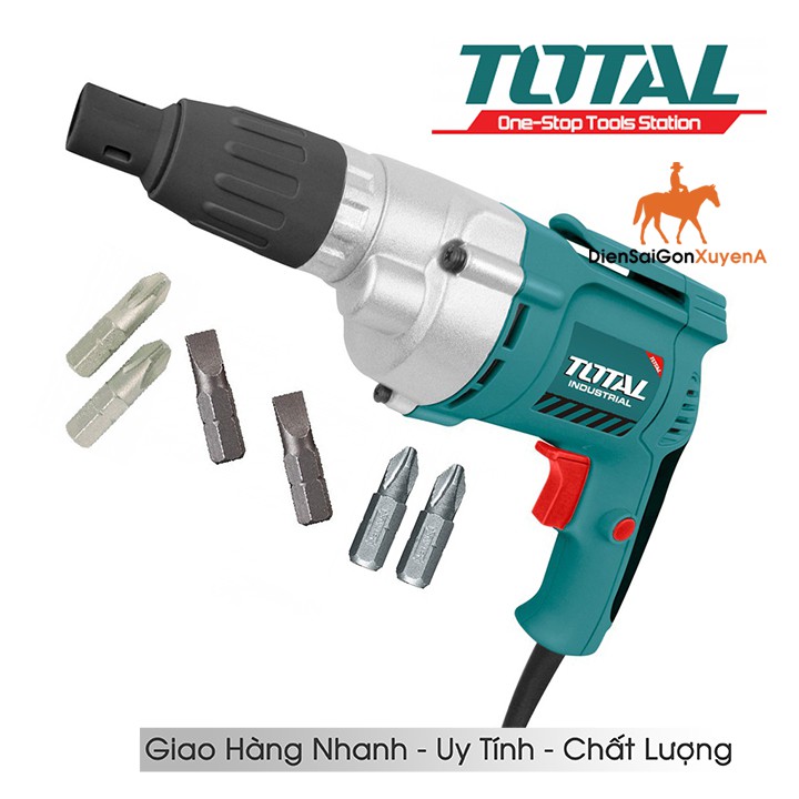 Máy bắn vít, bắt trần thạch cao 500W TOTAL TD2561 - DSG