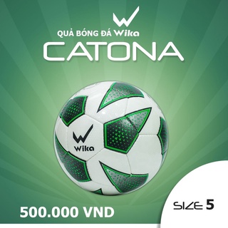 [ CHÍNH HÃNG ] Quả bóng đá Wika Catona Size 5