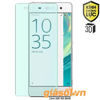 miếng kính cường lực 4D phủ kín màn trong suốt Sony Xperia XA
