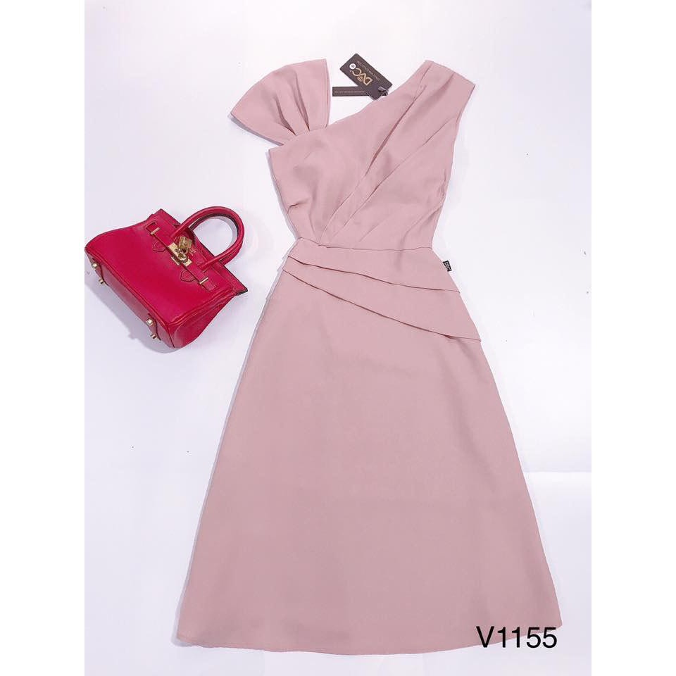 [ xả kho ] MiD Váy Đầm xòe nhún eo V1155 thiết kế cao cấp kèm ảnh thật Mie Design