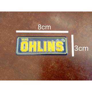 Tem nhôm dán Pô xe Ohlins