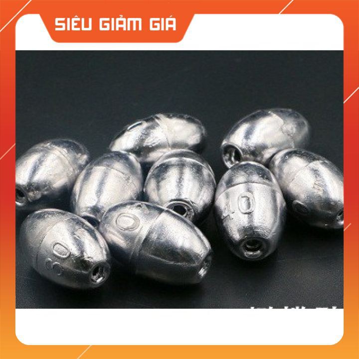 [Khuyến Mãi] CHÌ CÂU CÁ TRÒN XUYÊN TÂM đủ kích cỡ