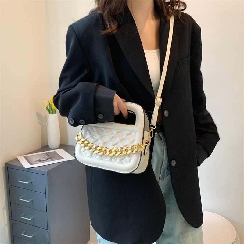 Túi Đeo Chéo Vai Hình Vuông Nhỏ Phong Cách Hàn Quốc Cổ Điển NB00325