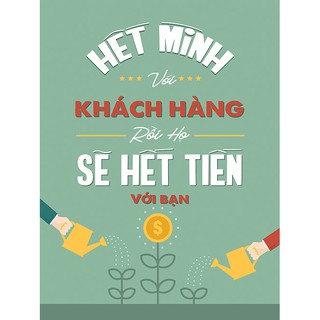 TRANH TREO TƯỜNG VTC SLOGAN HÊT MÌNH VƠI KHACH HÀNG THÌ HỌ SẼ HẾT TIỀN VƠI BẠN CANVAS-TYPO-71