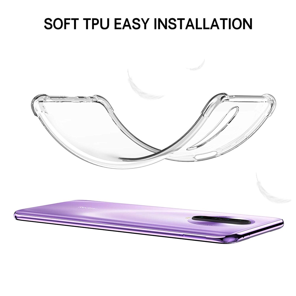 Soft TPU Case For Xiaomi Redmi 9C NFC 9A 9 8 8A Note 8T 8 Pro 7 6 5 K20 Case Slim Clear Transparent Cover For Redmi K30 Ultra 5G