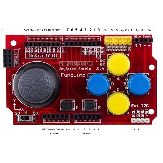 Mạch mở rộng JoyStick Shield