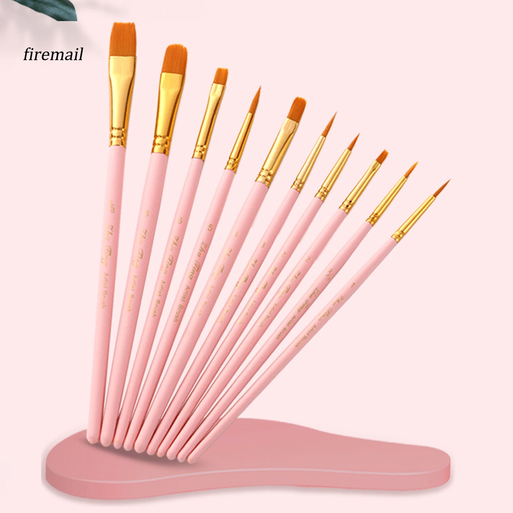 Cọ vẽ màu nước chất liệu sợi nylon