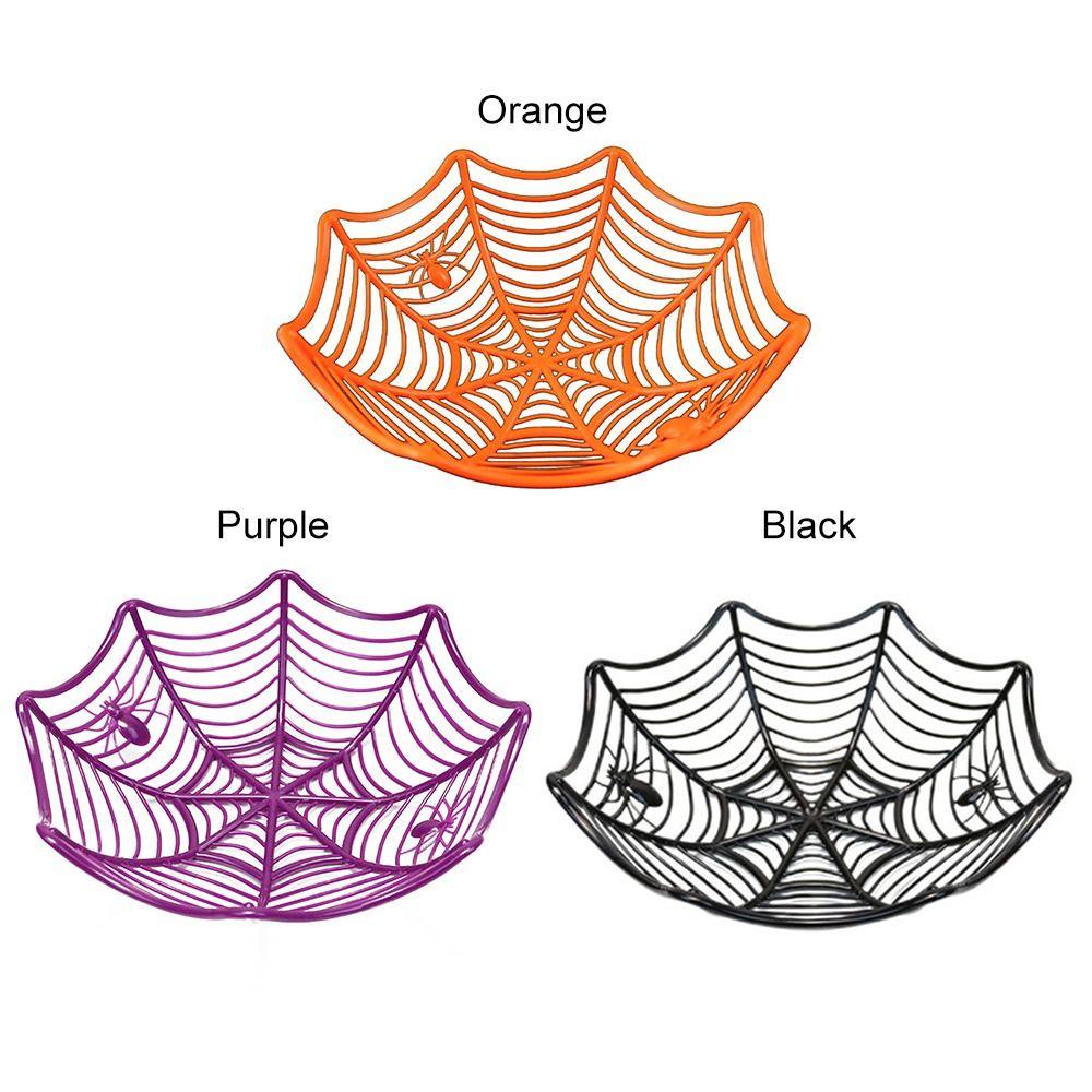 1 Rổ Nhựa Đựng Trái Cây / Bánh Quy Trang Trí Halloween