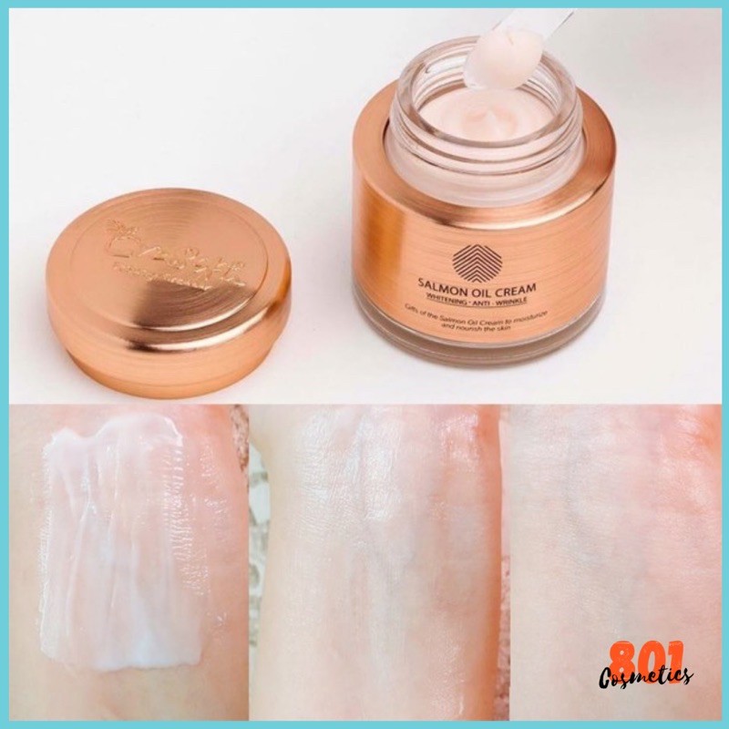 Kem dưỡng da cá hồi Salmon Oil Cream Cre8skin Hàn Quốc 🍒 Freeship 🍒 Giúp chăm sóc da toàn diện và chống lão hóa 80g