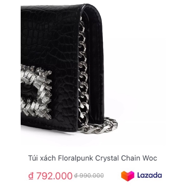 Túi Floralpunk Crystal Chain Woc Chính Hãng