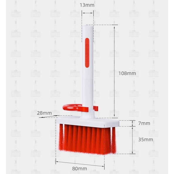 Bút Vệ Sinh Bàn Phím Cơ Đa Năng 5 Trong 1