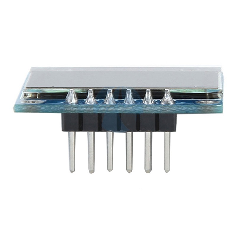 1 Mô Đun Hiển Thị Màn Hình OLED IIC 6 Chấu 0.96inch 128x64 I2C SSD1306 LCD Màu Trắng Cho Arduino