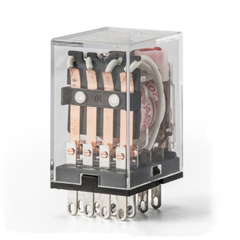 Rơ Le Điện Từ Mini 4NO + 4NC 14 Pin 3A DC12V AC220V DC24V