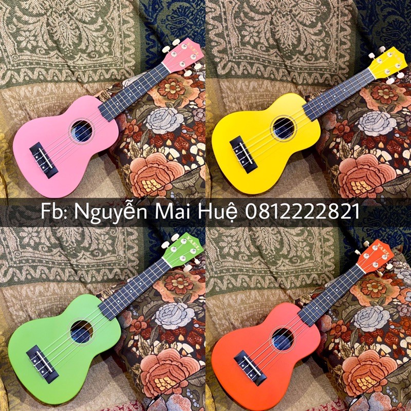 Đàn Ukulele Soprano Cao Cấp Carbon - Tặng Full Phụ Kiện - đàn ukulele soprano giá rẻ âm hay