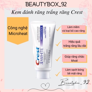 Kem đánh răng trắng răng Crest 3D White bản Trung