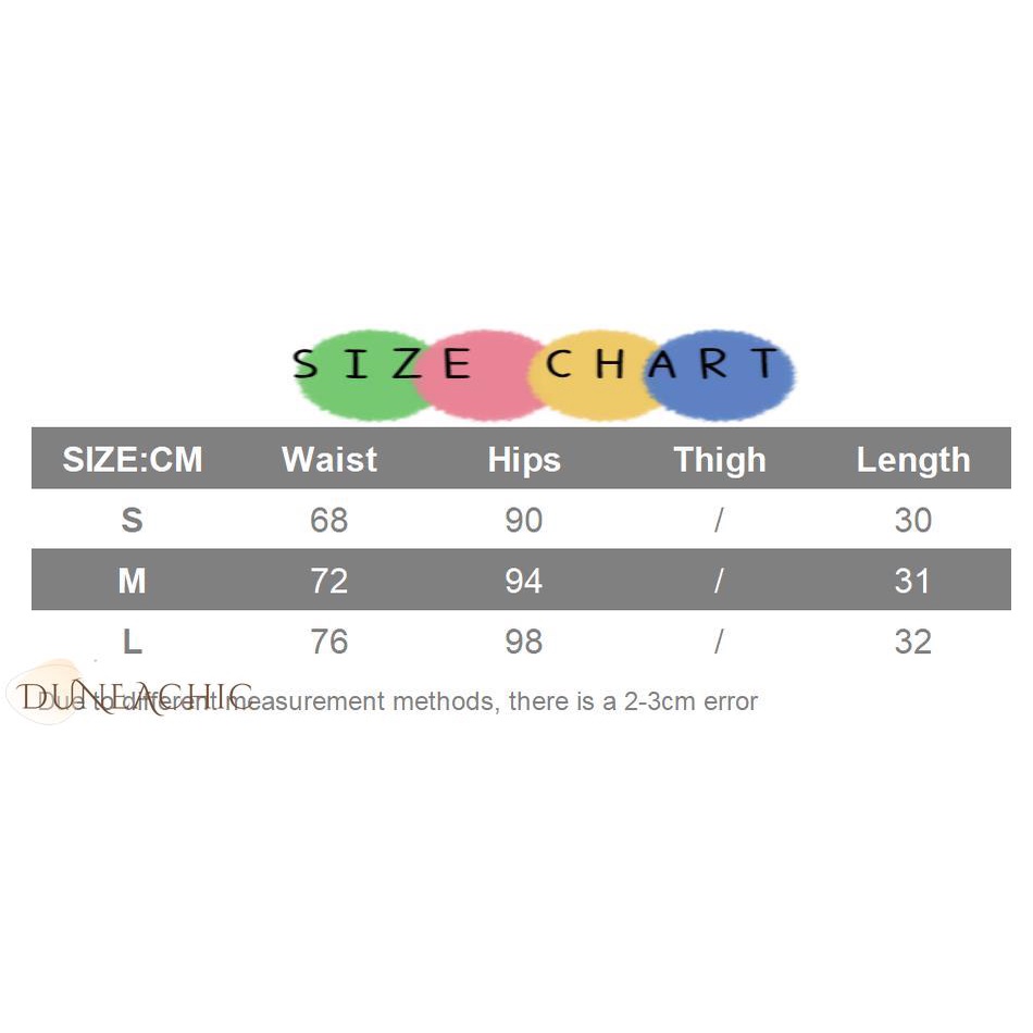DUNEA Chân váy xếp li màu trơn lưng thấp thời trang cho nữ