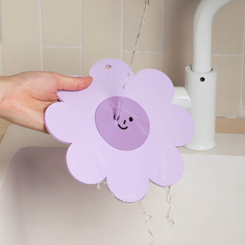 Đế lót ly cách nhiệt chống trượt hình bông hoa dễ thương
