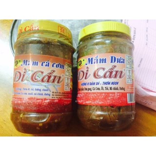 Mắm dưa Dì Cẩn hũ nhỏ 500g