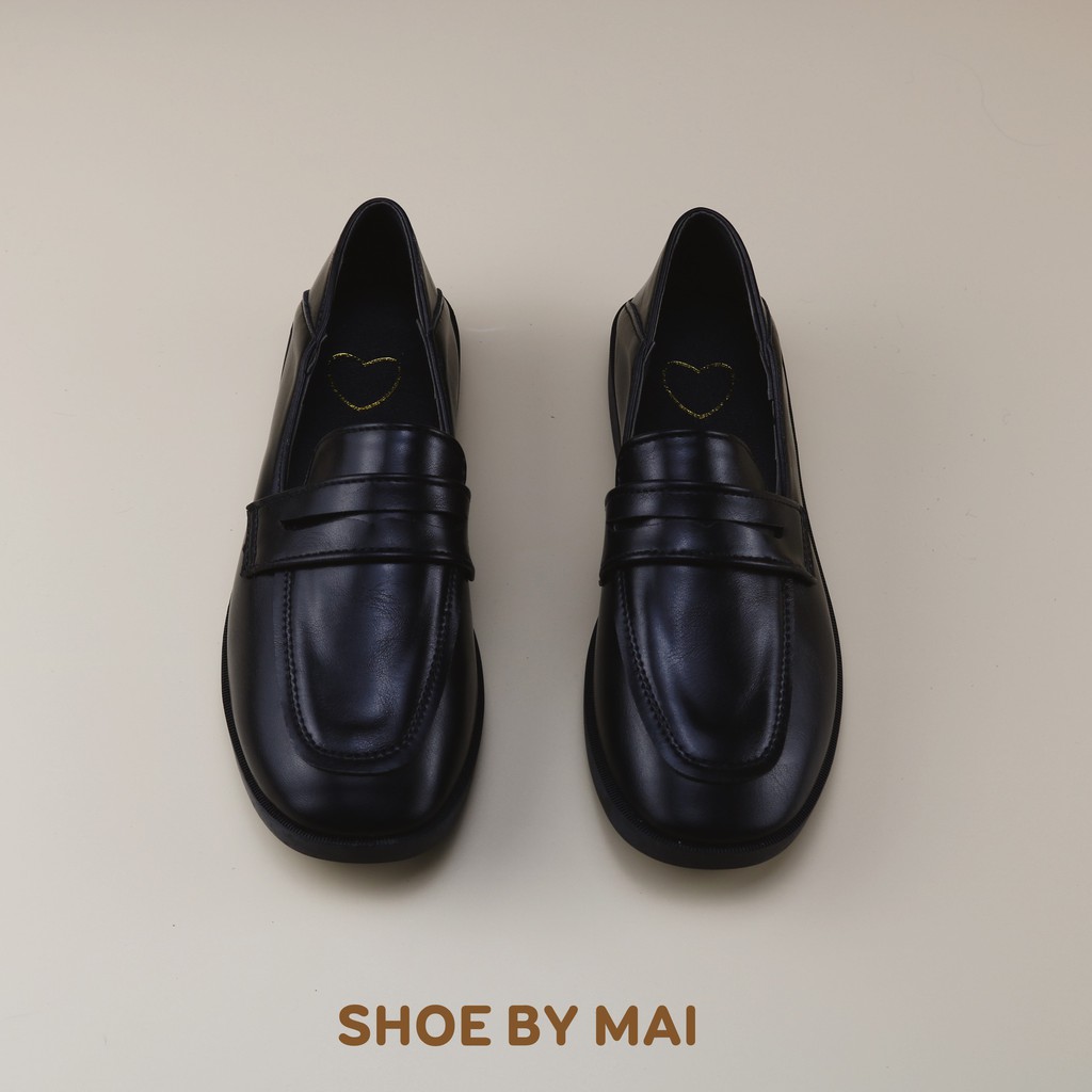 Giày lười nữ, giày da nữ M255 SHOEBYMAI