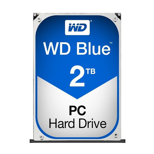 Ổ cứng HDD Western Digital Blue 2TB 3.5" SATA 3 - WD20EZAZ - Hàng chính hãng new 100%
