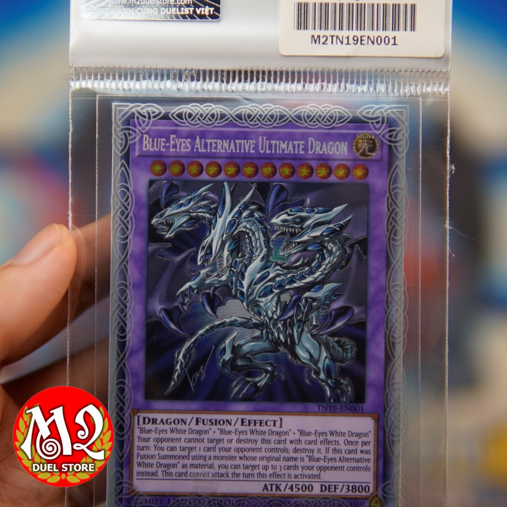 Lá bài Yugioh TN19-EN001 - Blue-Eyes Alternative Ultimate Dragon - Prismatic Secret - Bảo quản M2SCCQ-LITE