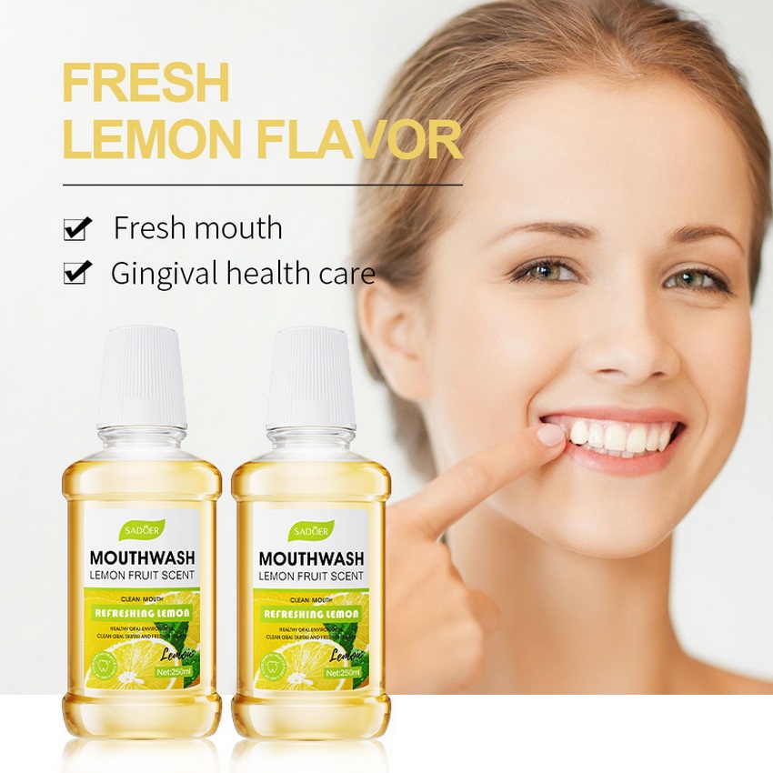 Nước xúc miệng Hoa Quả Thơm miệng sạch sẽ thơm tho Chai Nước Súc Miệng 250ml SIGO