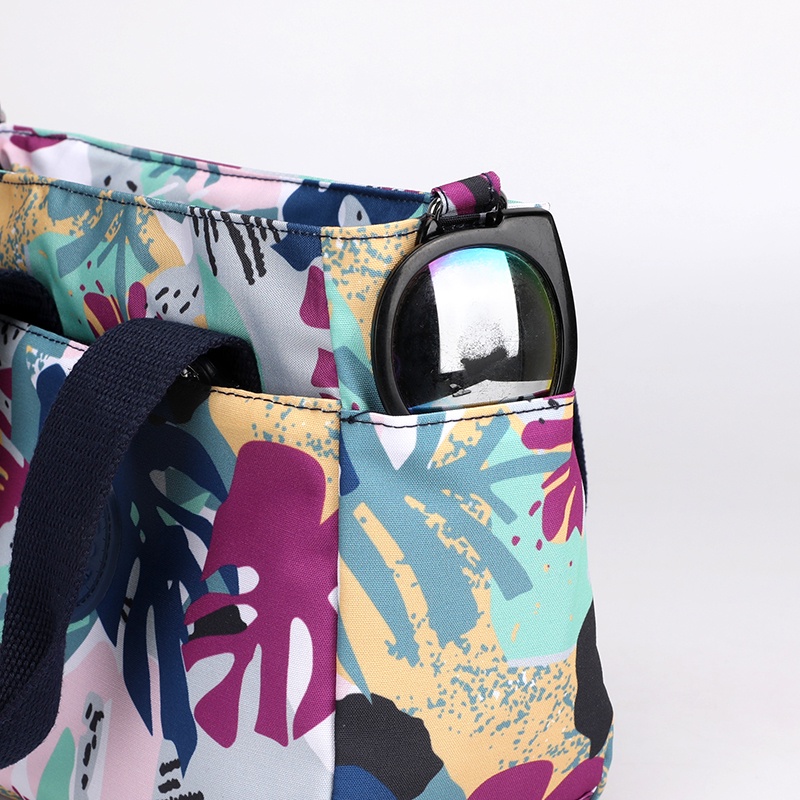 Túi Xách In Họa Tiết Đơn Giản Thời Trang Cho Nữ