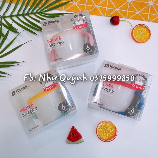 Cốc tập hút richell