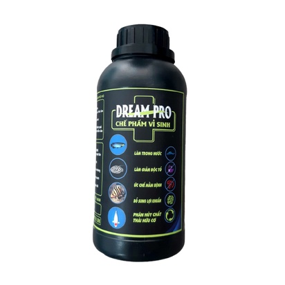 DREAMPRO 500ML - Chế Phẩm Vi Sinh Làm Trong Nước - Khử Mùi Tanh Hôi - Cho Hồ Cá Cảnh