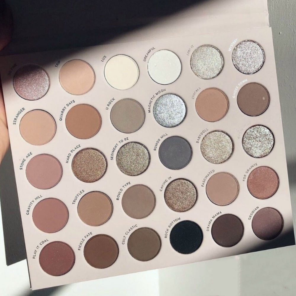 Bảng phấn mắt Colourpop Stone Cold Fox trang điểm mịn màng tự nhiên chống thấm nước