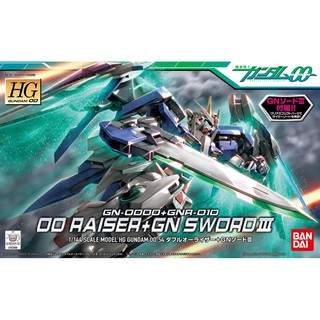 Mô hình chiến binh Gundam HG 00 Raiser + GN Sword III (Bản kèm GN Condenser)