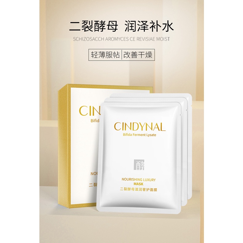 (Hàng Mới Về) 5PCS Mặt Nạ Lụa Dưỡng Ẩm Phục Hồi Làn Da 5PCS/box | BigBuy360 - bigbuy360.vn