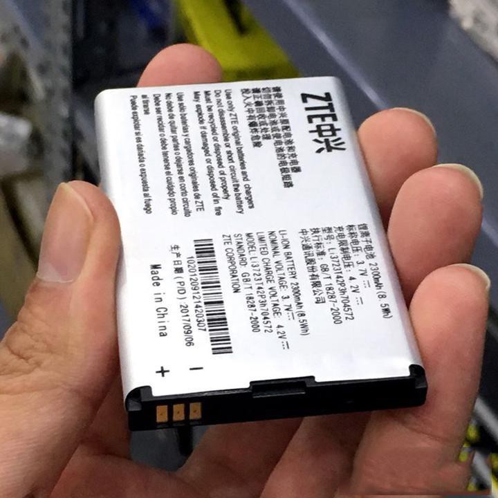 Pin 1500mAh cho bộ Phát Wifi 3G ZTE MF65