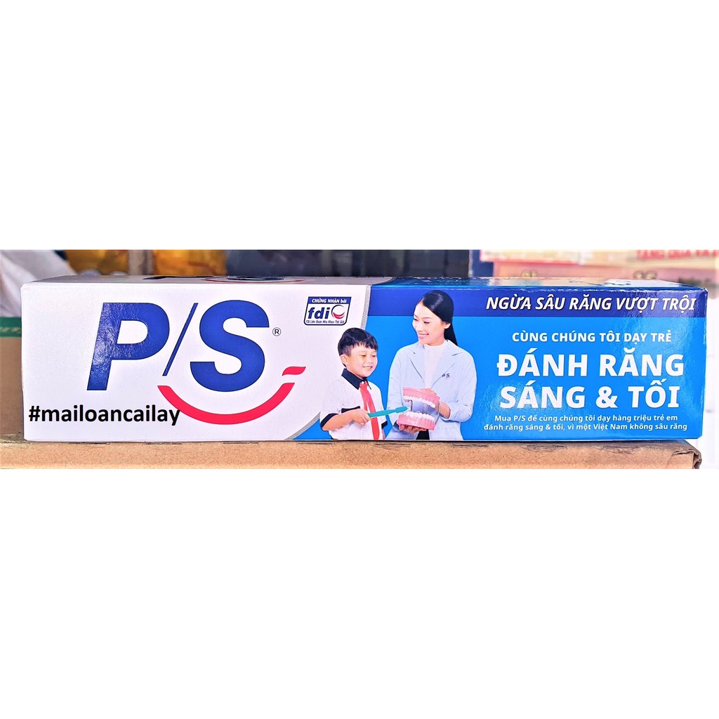 Kem Đánh Răng P/s 180g nhiều loại