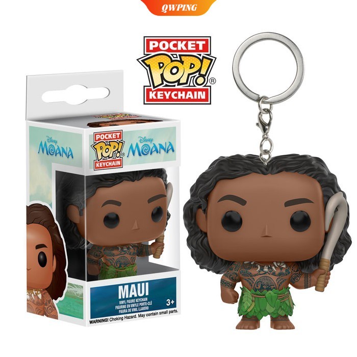 Funko Pop Móc Khóa Hình Búp Bê Maui Xinh Xắn